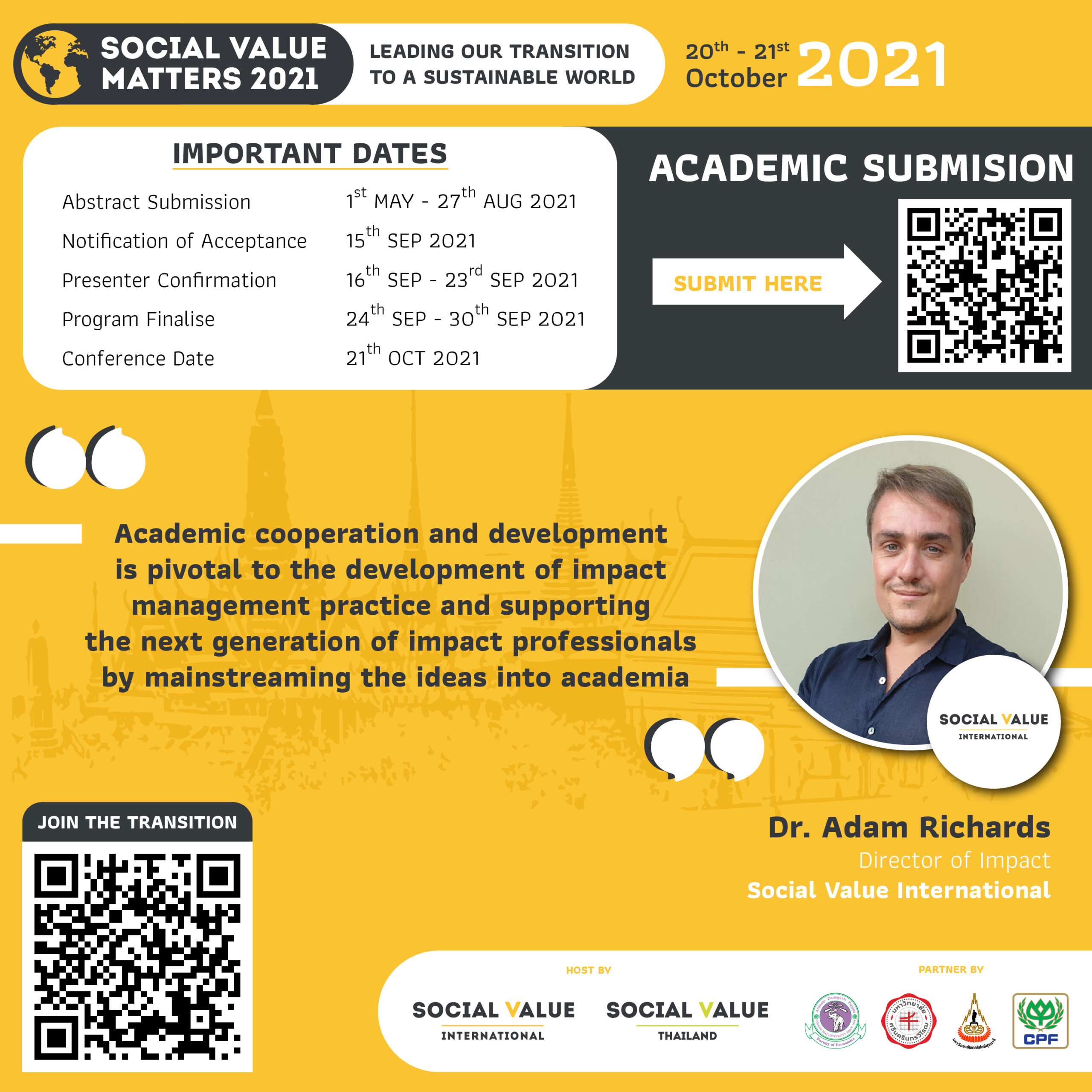 ” Academic cooperation and development is pivotal to the development of impact management practice and supporting the next generation of impact professionals by mainstreaming the ideas into academia “