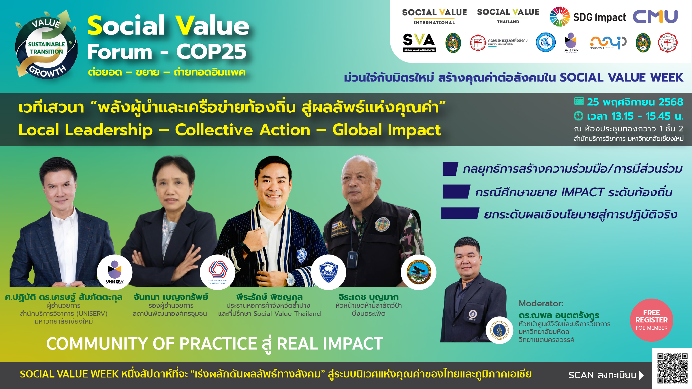 “Local Leadership – Collective Action – Global Impact”